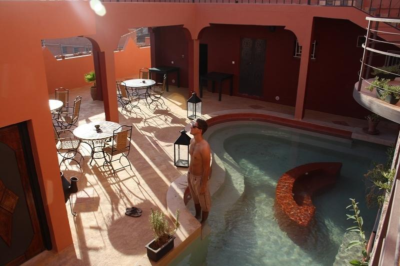 Riad Pegase Tazentout Azougar Exteriér fotografie